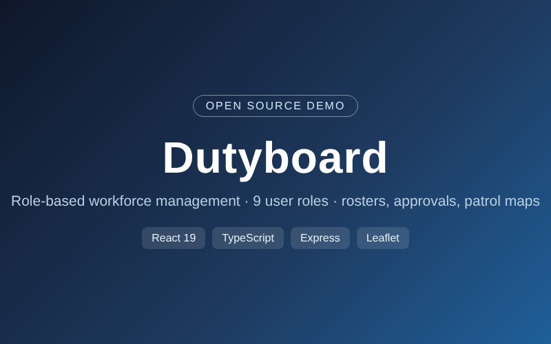 Dutyboard