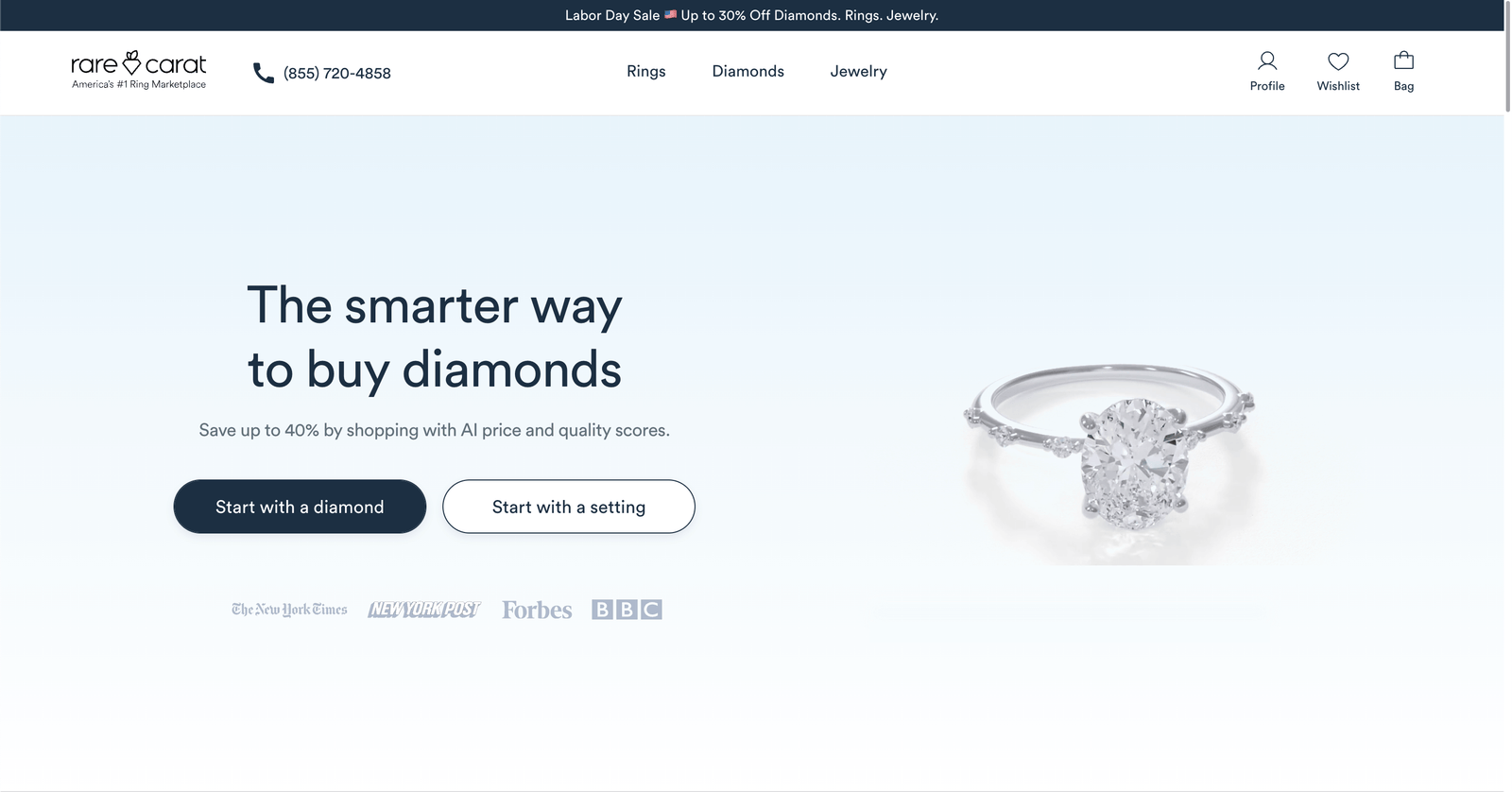 Rare Carat E-commerce